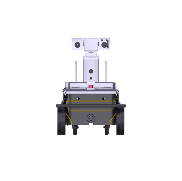 石油石化防爆巡檢機器人正面